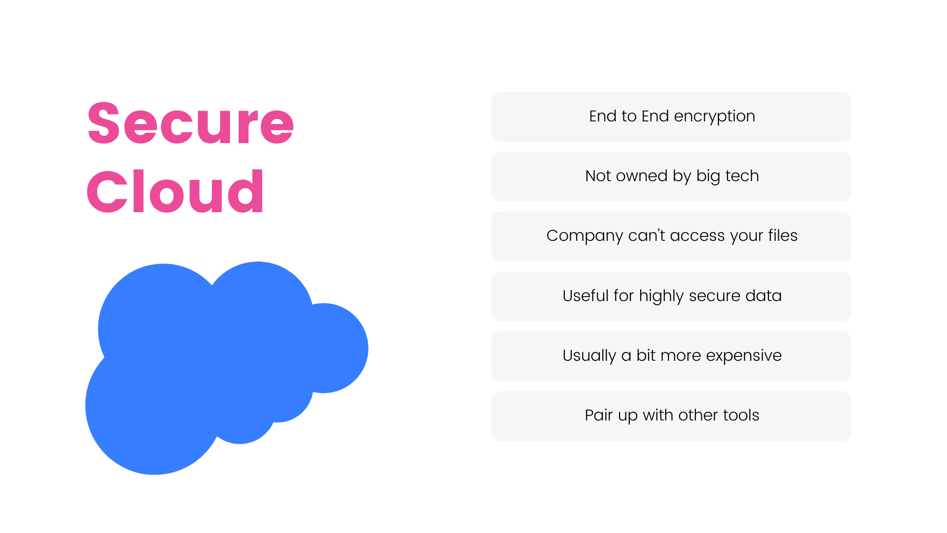 secure cloud